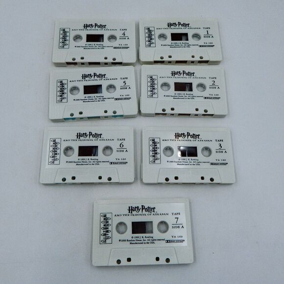 Harry Potter and the Prisoner of Azkaban Unabridged Audiobook 7 Cassettes - Picture 5 of 7